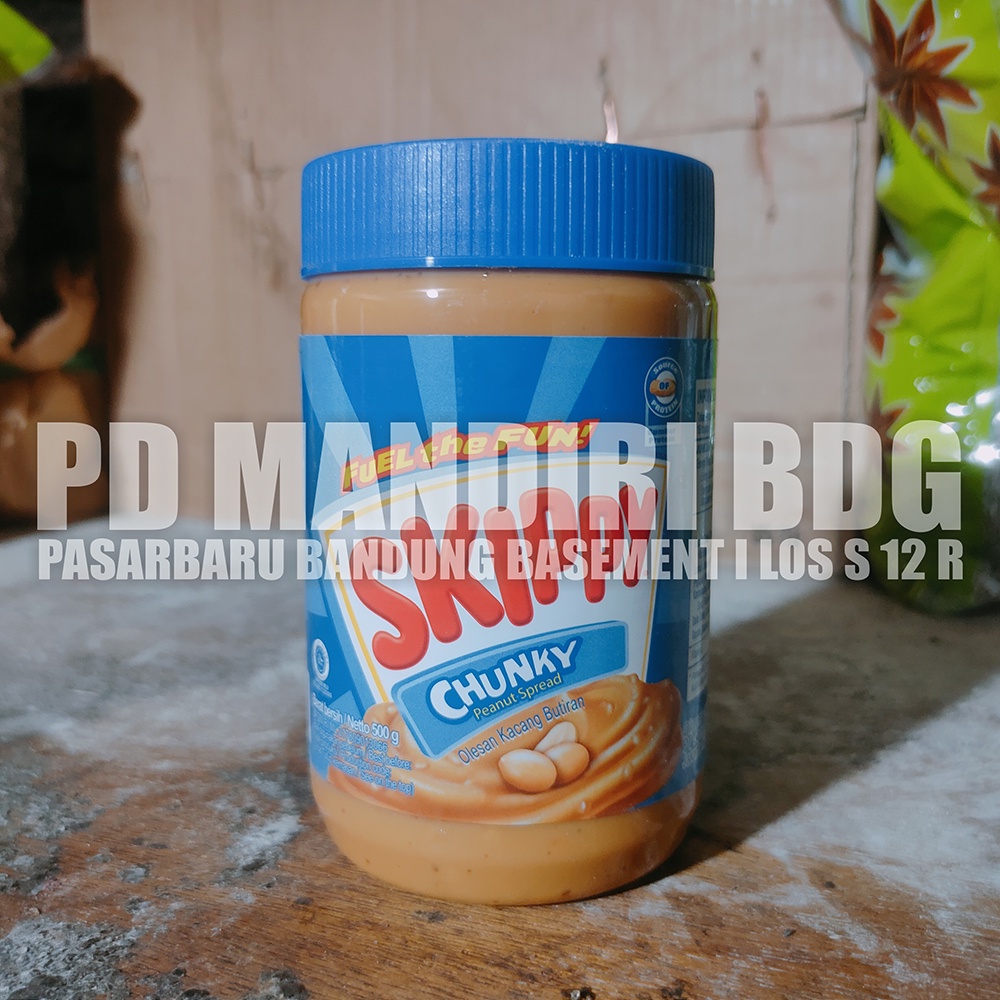 

SKIPPY CHUNKY BUTTER 500 GR OLESAN KACANG BUTIRAN