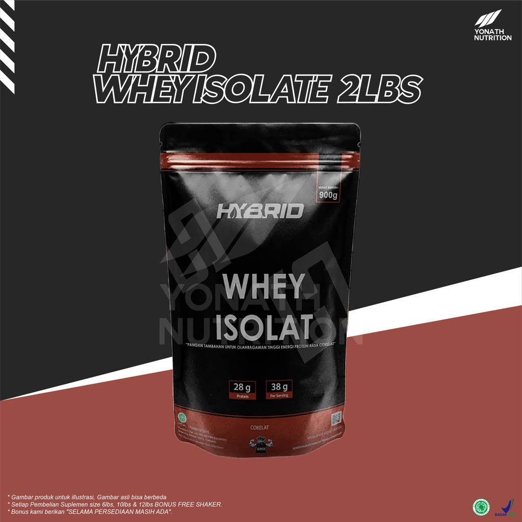 HYBRID Whey Isolate 2lbs - Suplemen HALAL
