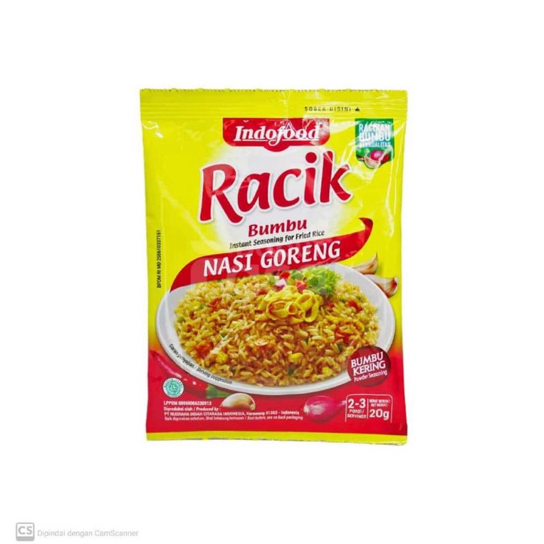 

Bumbu Indofood Racik Nasi Goreng 20gr