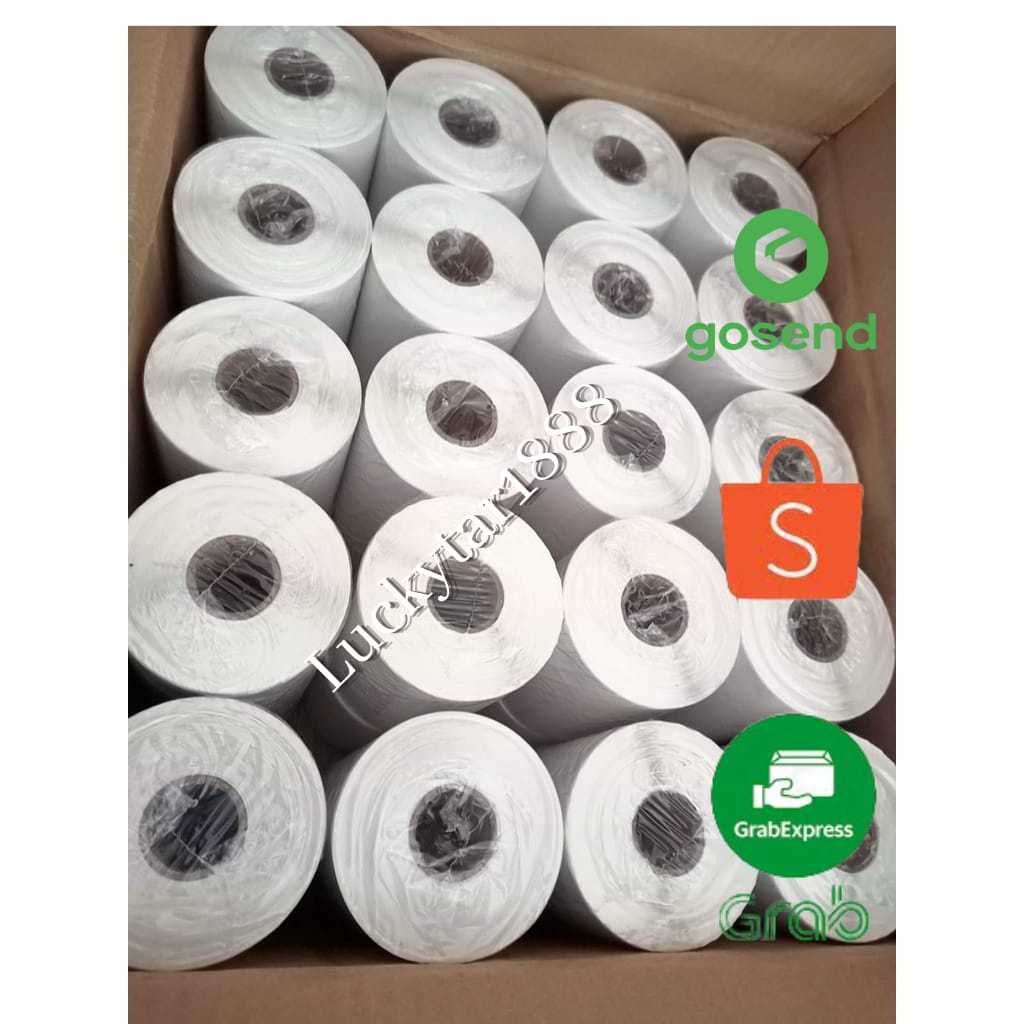 

Kertas Thermal & Continuous Paper Roll 250 isi 40/Dus ukuran A6 (100x150) KHUSUS EKSPEDISI INSTANT