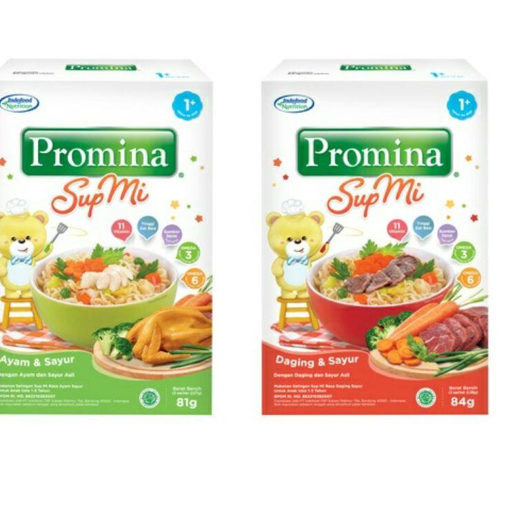 

>D2289) ⭐⭐⭐⭐⭐ Makanan Bayi Promina Sup Mie Ayam Sayur & Daging Sayur 12+ / instant instan mie mi noodle porridge fortified cereal New Box120gr