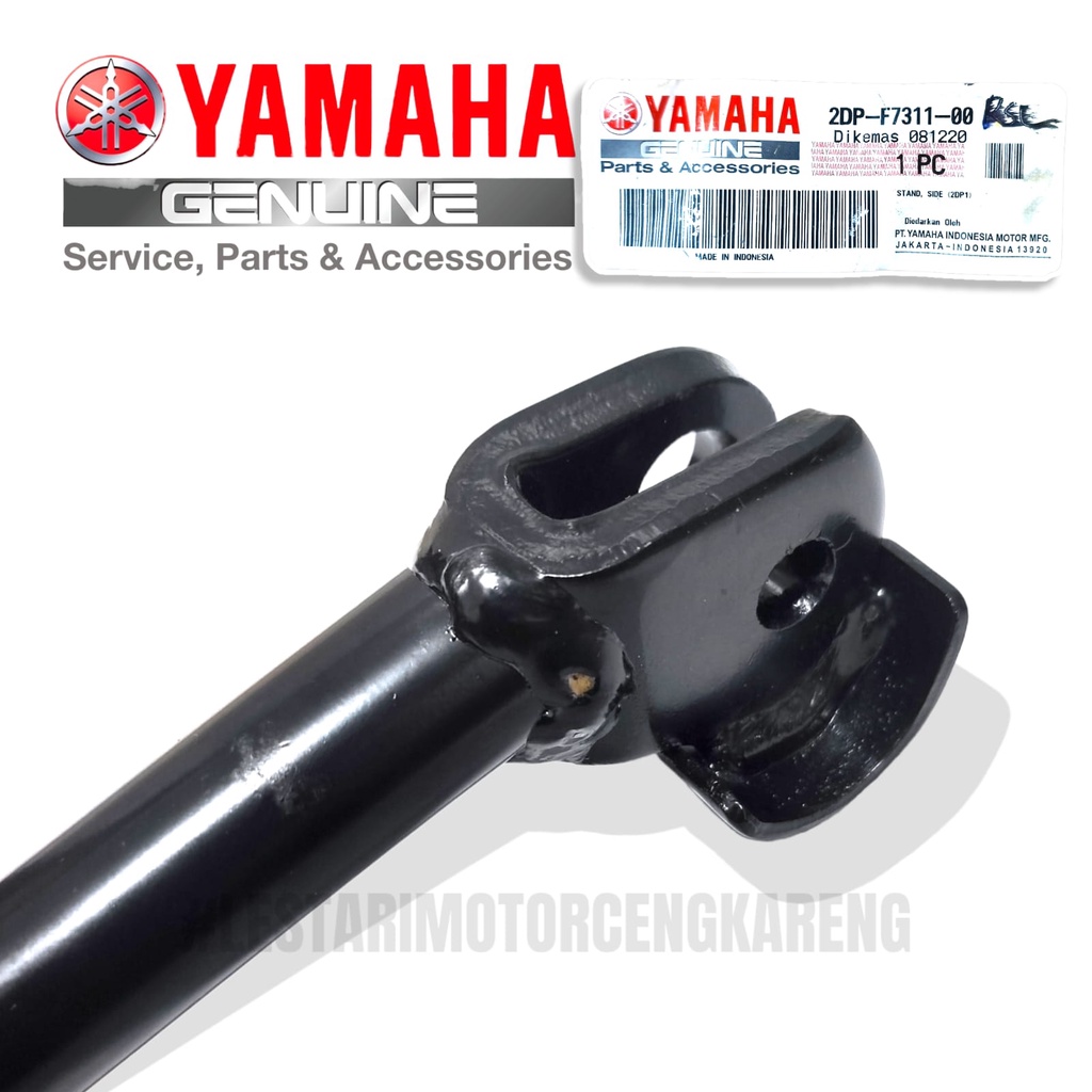 STANDAR 1 SAMPING NMAX ASLI ORI YAMAHA 2DP-F7311-00 HITAM