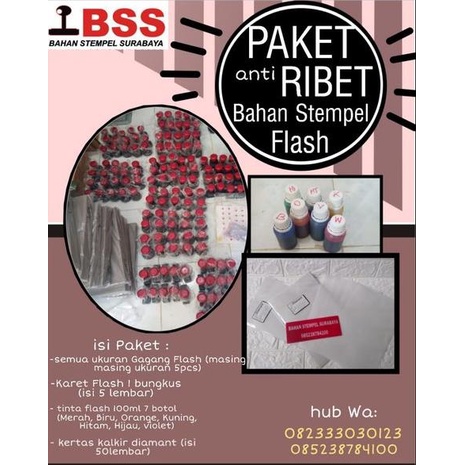

Terlaris Paket bahan stempel murah Termurah