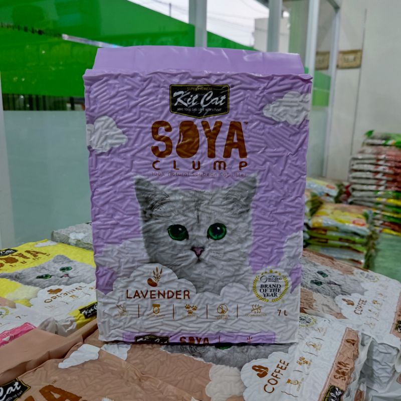 Pasir Tofu Kit Cat Soya Lavender 7lt