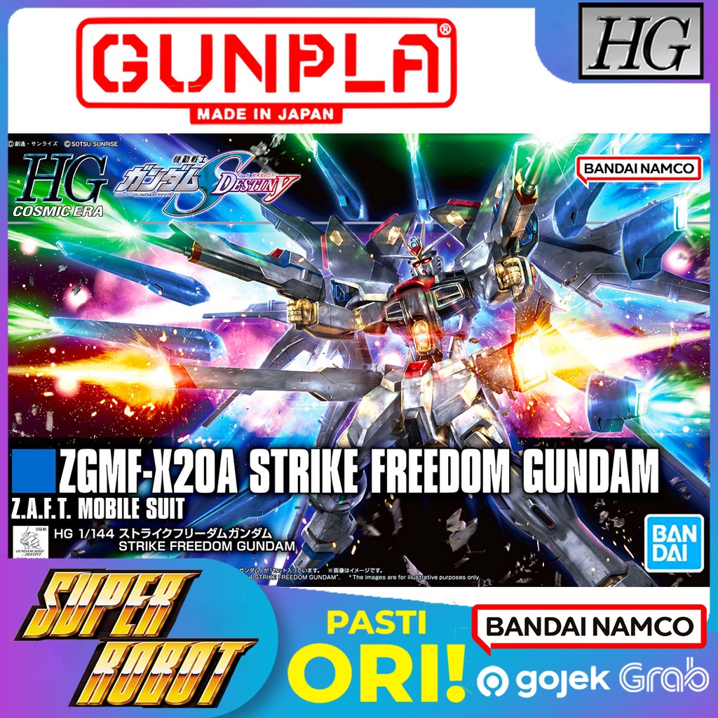 BANDAI HG ZGMF-X20A Strike Freedom Gundam - HGCE REVIVE