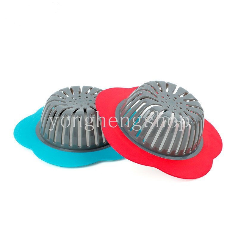 Kreatif Berbentuk Bunga Saringan Wastafel Shower Drain Cover Wastafel Dapur Anti Sumbat Filter Kamar Mandi Saluran Pembuangan Filter Rambut