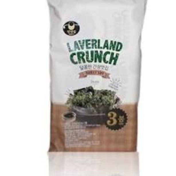 Laverland Crunch Sweet Soy / Seaweed Sweet Soy / Snack Rumput Laut