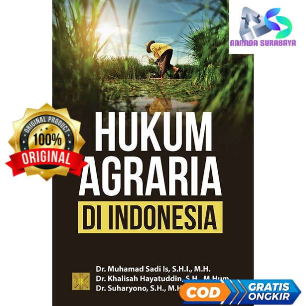 HUKUM AGRARIA DI INDONESIA - Dr. Muhamad Sadi #PMG