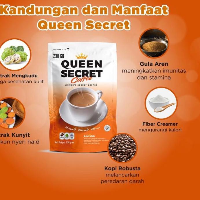 

Recommended ( ) QUEEN SECRET COFFEE amiralab kopi herbal melancarkan haid JU7.