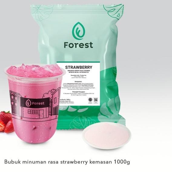

limited Edition✔️Bubuk Minuman STRAWBERRY Powder - Forest Bubble Drink|SQ7