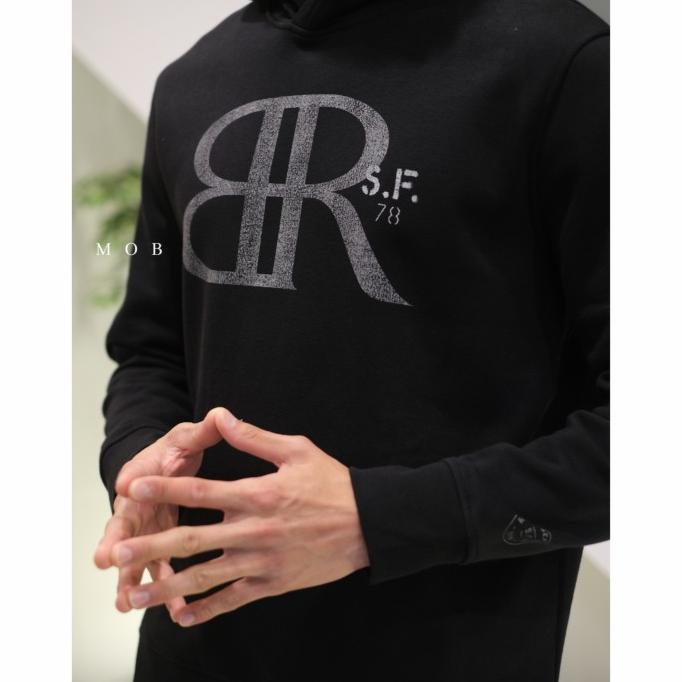 Hoodie Banana Republic Monogram Logo Black Original