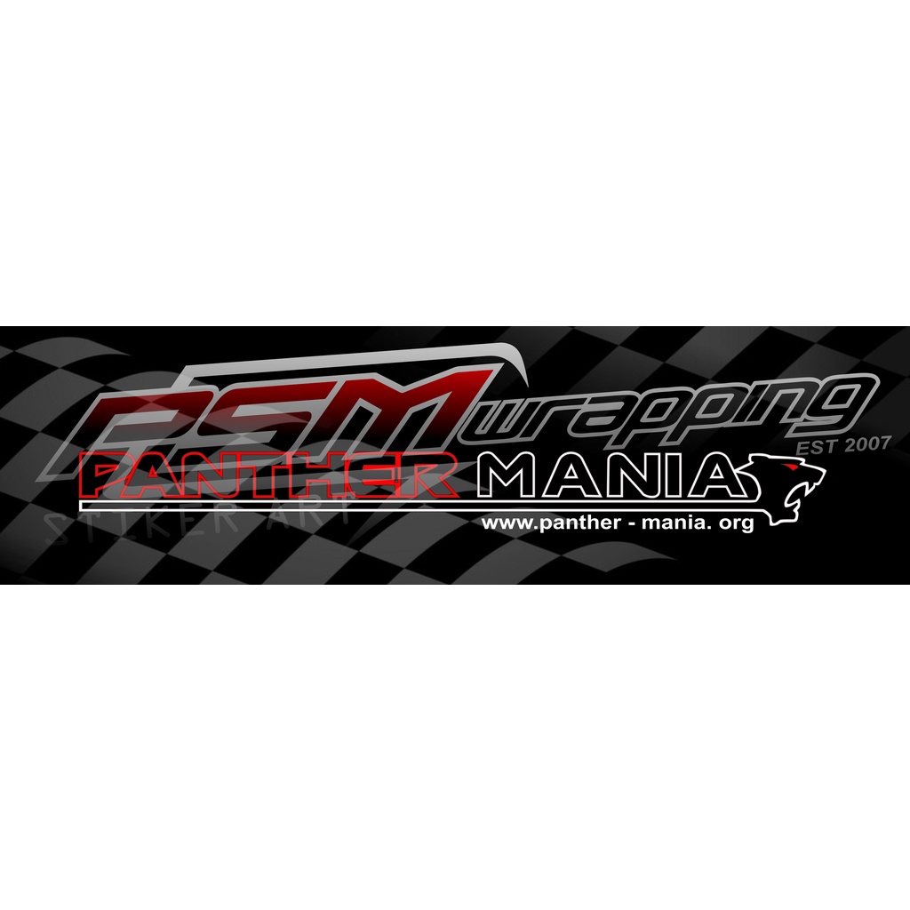 sticker cutting stiker isuzu PANTHER MANIA