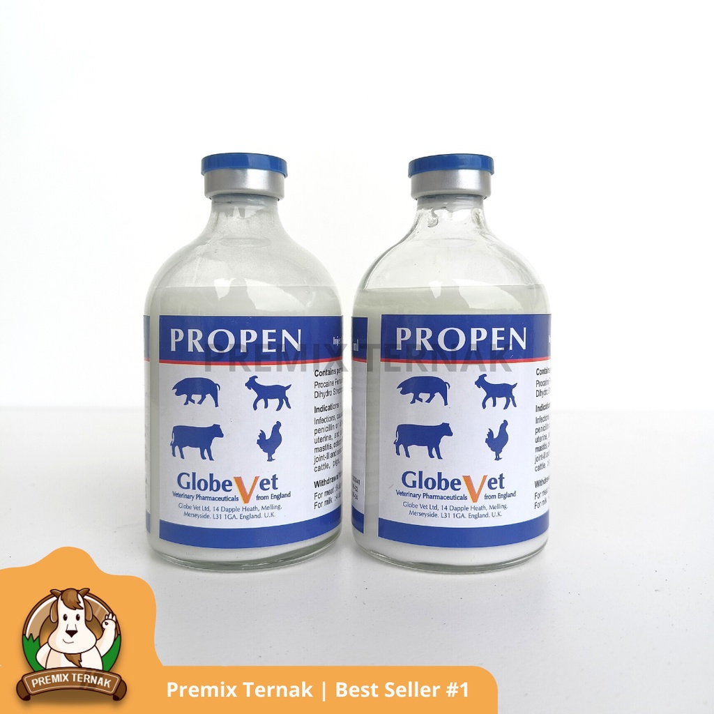 PROPEN 100 ml - Globe Vet ( Pengganti Penstrep-400 )