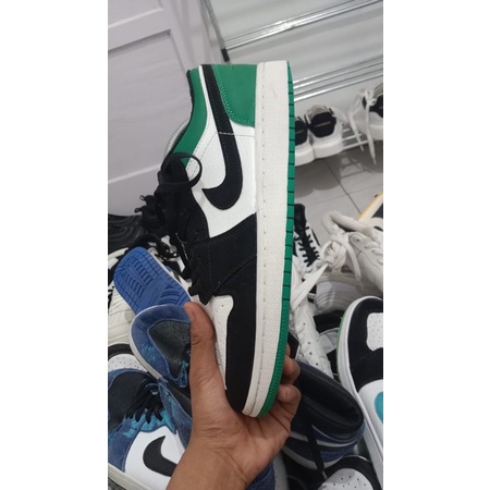 AJ1 Mystic green & AJ1 Mid Panda