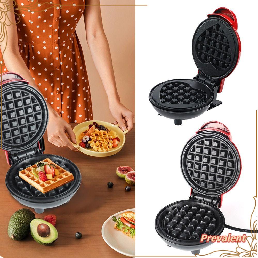 Preva Waffle Maker Mini Rumah Tangga Pancake Membuat Kue Oven Pan Sandwich Maker