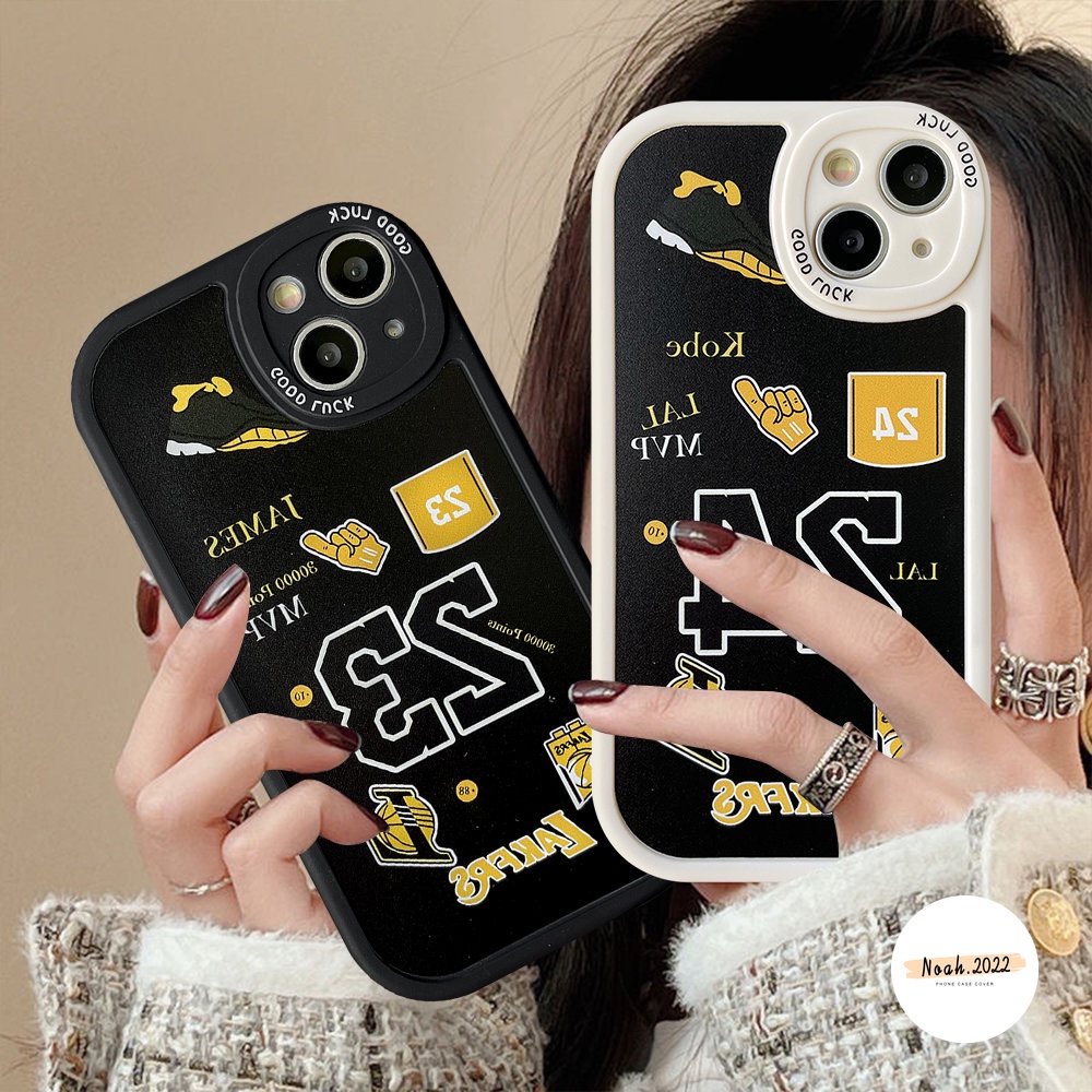 Soft Case VIVO Y35 Y22s Y22 Y02s Y16 Y20 Y11 Y51A Y12 Y15s Y01 Y21s Y33s Y12i Y21 Y15 Y17 Y20s Y30 Y50 Y21A Y20i Y31 Y91C Y51 Y15A Y91 V23E V23 Bintang Basket Kobe 23 Casing TPU