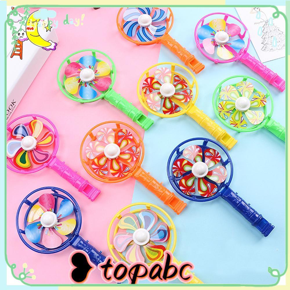 Top 20Pcs Whistle Windmill Classic Trick Hadiah Anak Pesta Ulang Tahun Decor Prank Maker