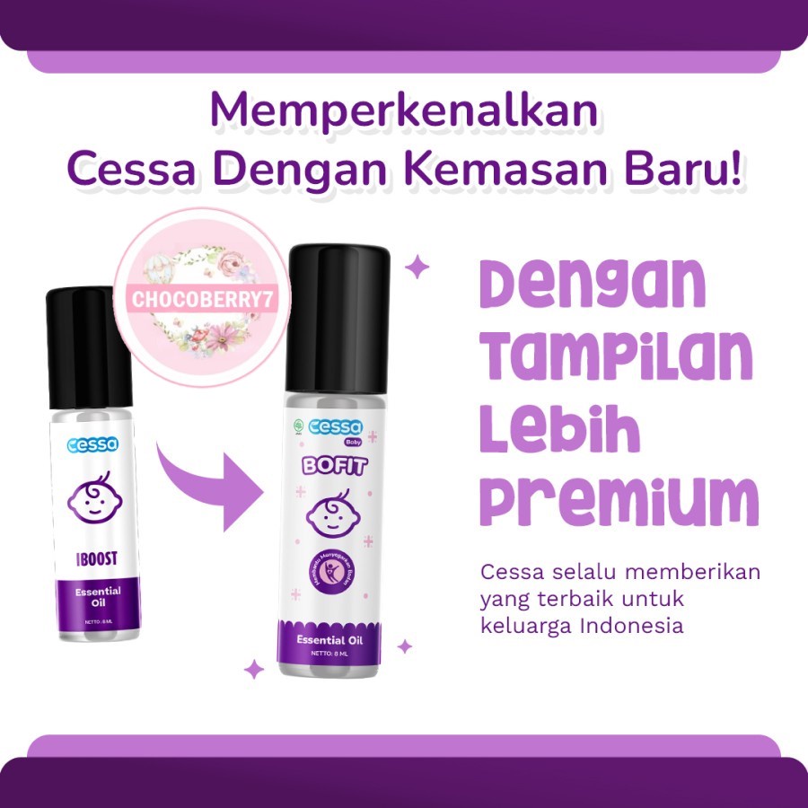 Cessa Immune Booster BABY / KIDS BPOM OT Immune Shield Essential Oil (BOFIT)