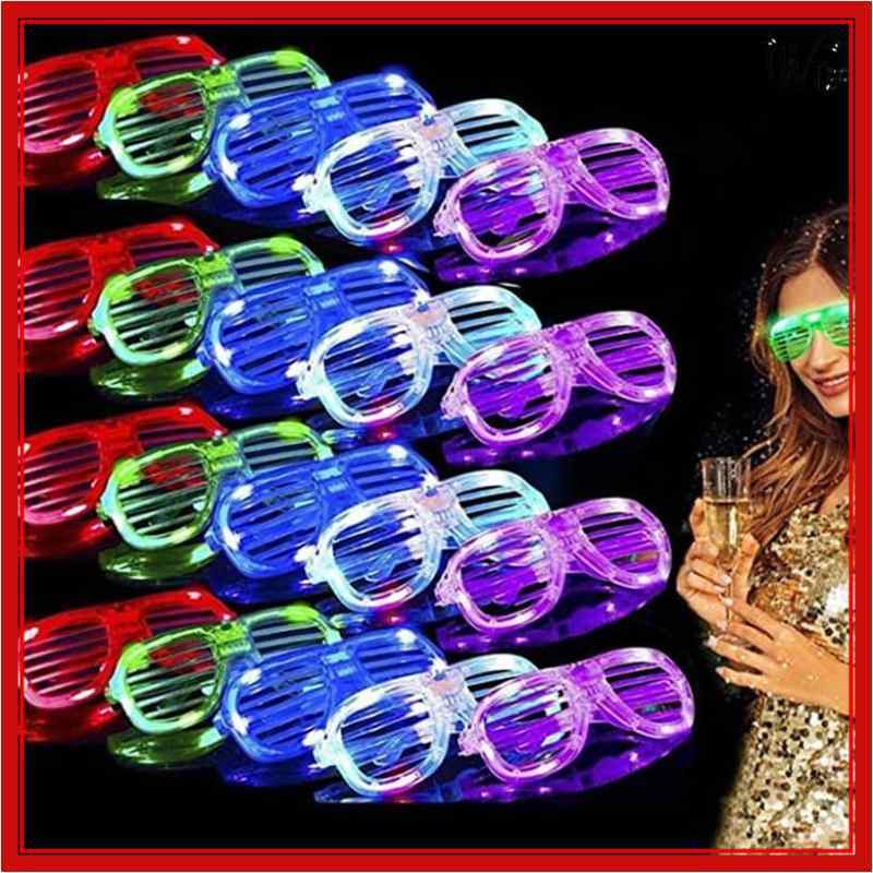 KacaMata Led Glasses Isi 1pcs Kaca Mata Nyala LED Party Kacamata Viral