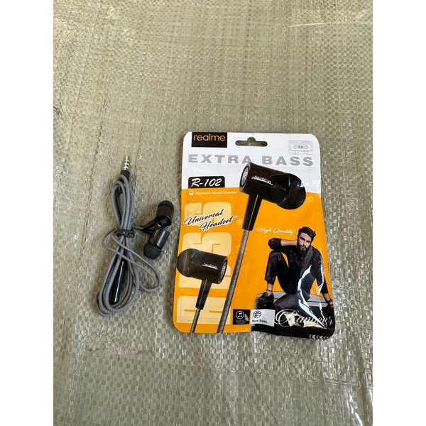 HF/HEADSET REALME R-106 ORIGINAL GT
