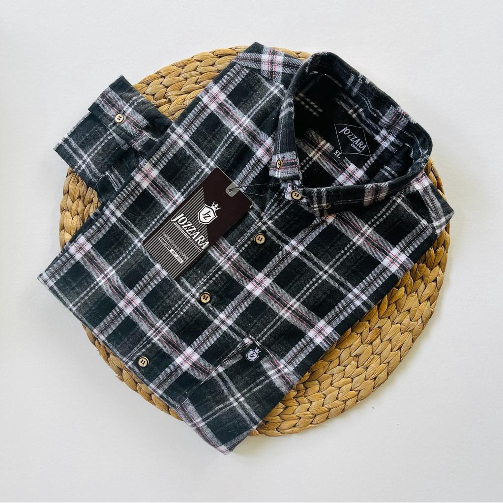 Baju Kemeja Pria Flanel Lengan Panjang Quality Premium Original