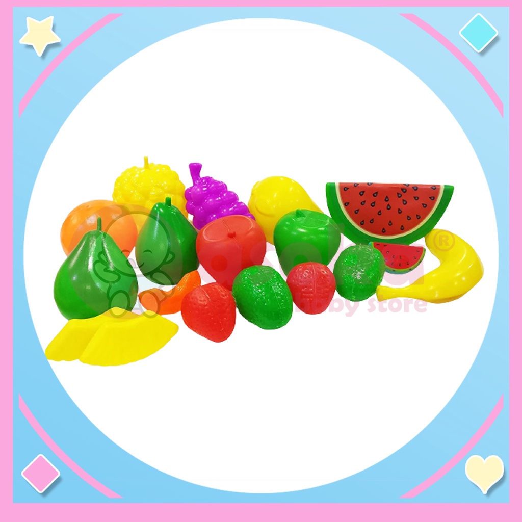 Mainan Buah Fruit Play Set LK1042184 - Mainan Anak ASOKA