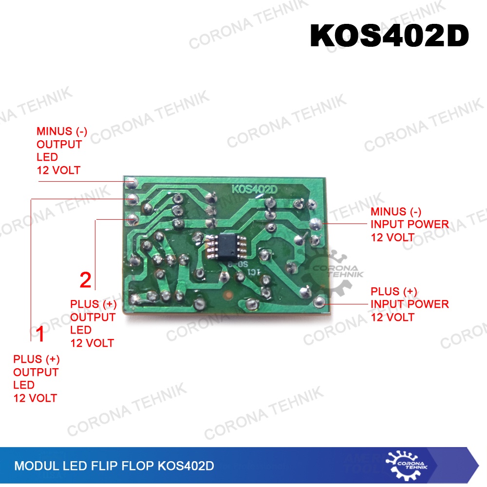 Flip Flop KOS402D Modul Led