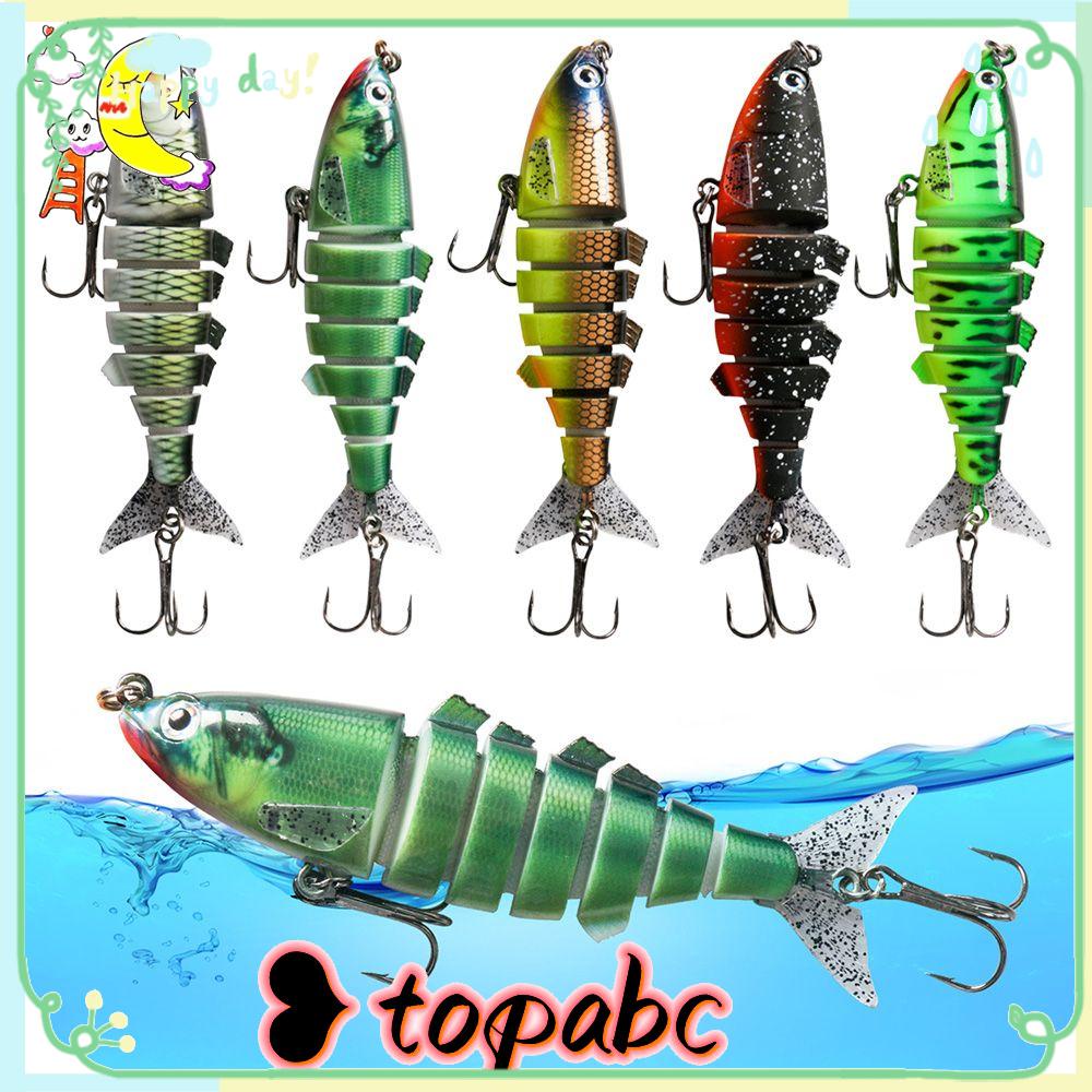 Top 1PC Umpan Pancing Panas Buatan Manusia Hidup Mata Treble Hooks