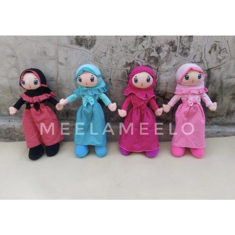 Boneka muslimah || kado ulang tahun || Turban anak