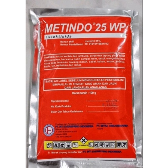 METINDO 25 WP 100 GRAM