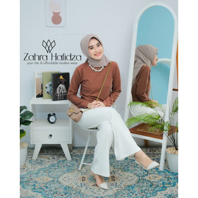 inner rajut khalisa | baju daleman turtlneck soft knit |manset lengan panjang