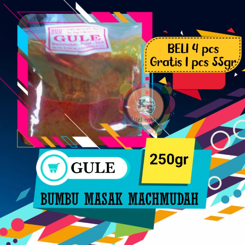

BMM Bumbu masak machmudah 250gr GULE