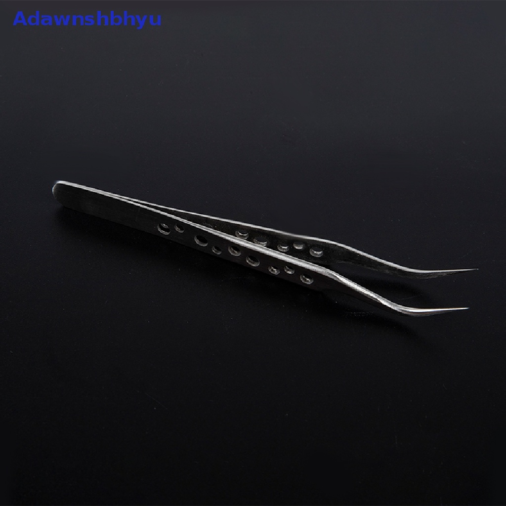 Pinset Industri Adhyu ESD Pinset Stainless Steel Anti Karat Anti Statis ID