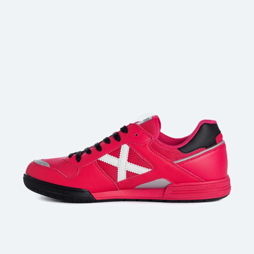 SEPATU FUTSAL X MUNICH CONTINENTAL V2 40 - MAGENTA BLACK (100% ORIGINAL)