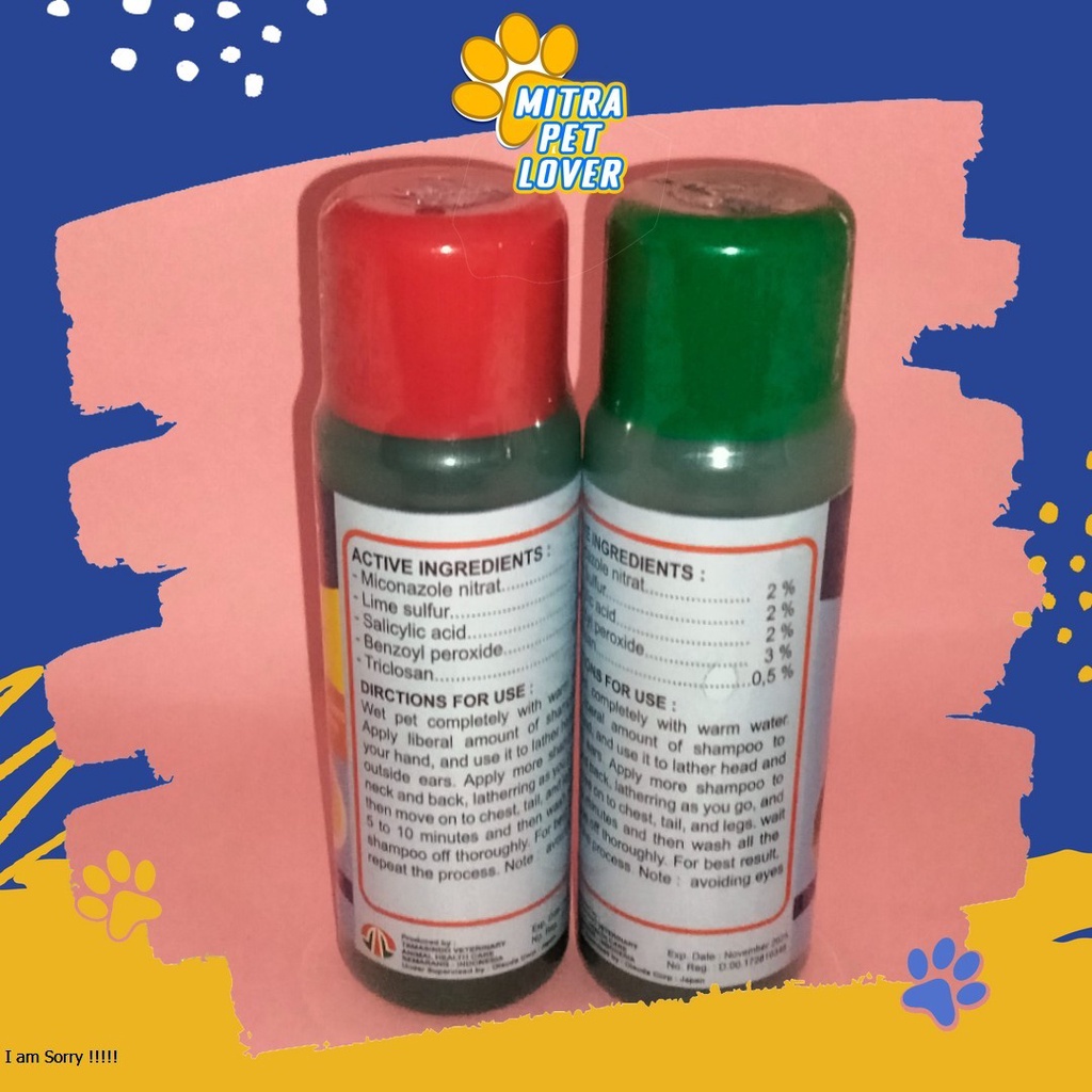 SHAMPO ANJING ANTI RONTOK - NATURAL SEPTIC SHAMPOO 125 ML ORIGINAL - MENGATASI JAMUR BAKTERI KUTU KETOMBE PADA DOG DOGGI DOGY PET ANIMAL HEALTHCARE AND VETERINARY TAMASINDO OBAT KESEHATAN DAN VITAMIN TERNAK HEWAN BINATANG PELIHARAAN MITRAPETLOVER