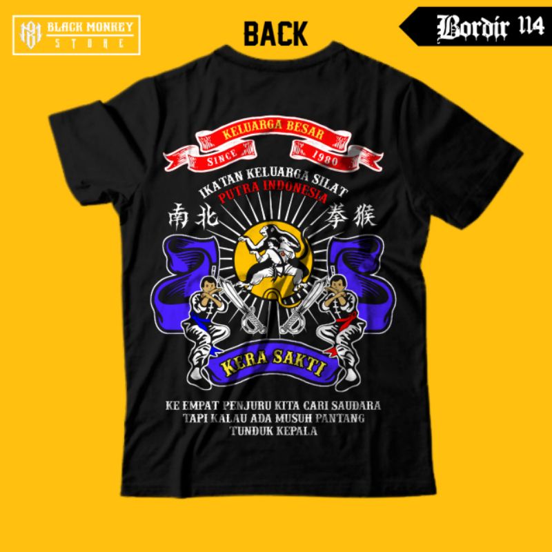 kaos distro bordir 114 iks.pi kera sakti