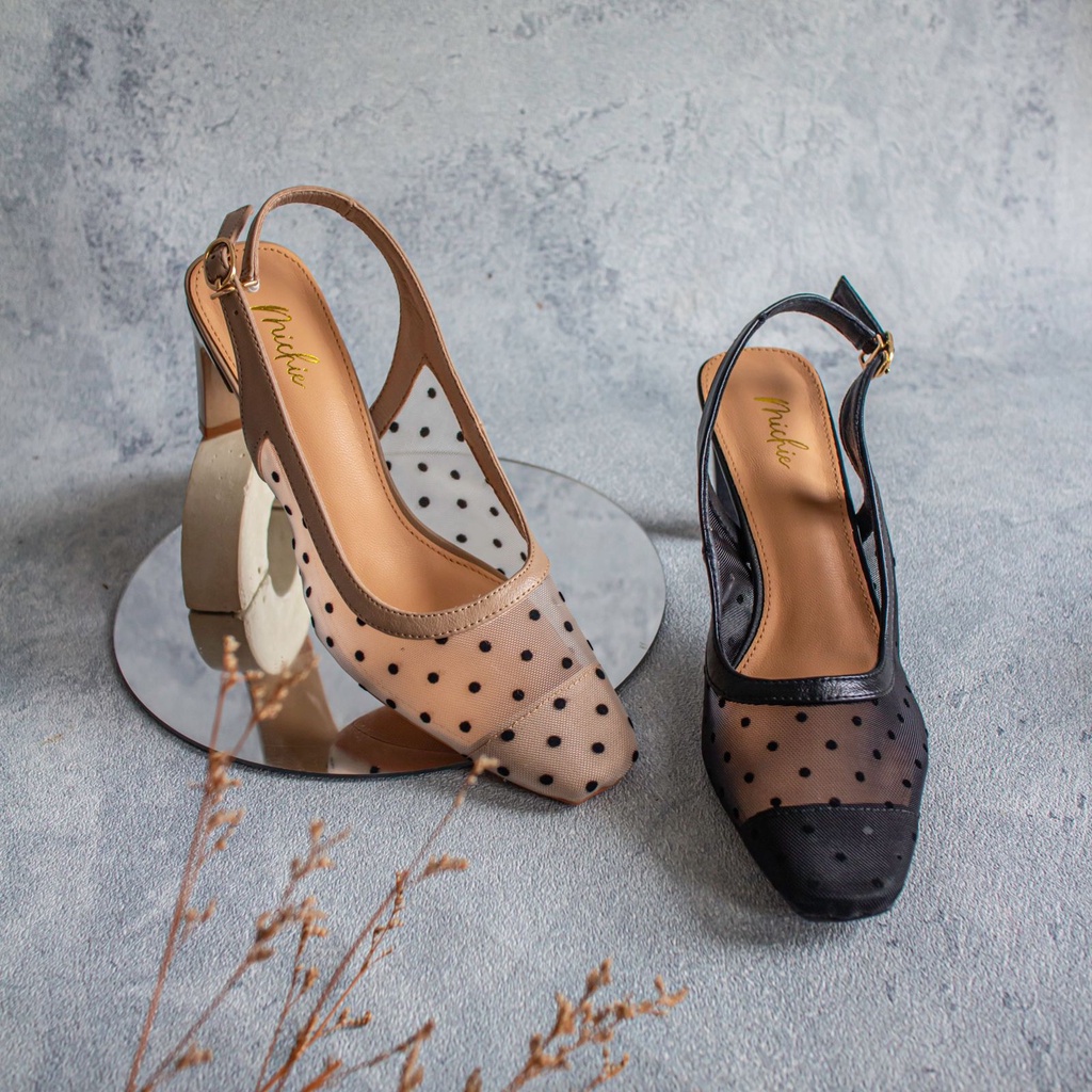 Darcy Polkadot Heels