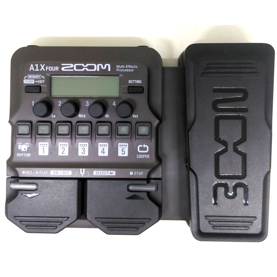 Efek Gitar Akustik Zoom A1x Four / A1X Four Acoustic FX Pedal