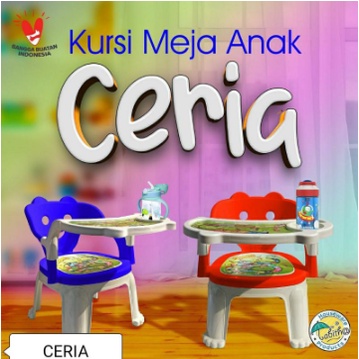 % KURSI MAKAN BAYI / KURSI MEJA MAKAN ANAK PLASTIK / KURSI ANAK TABITHA *