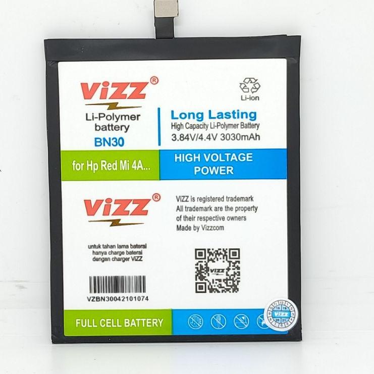 STAR Baterai Batre Vizz Xiaomi Redmi 4A BN30 Original Vizz