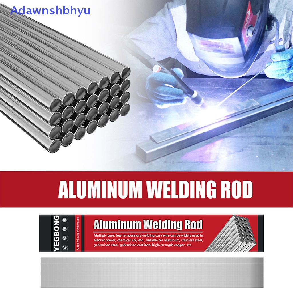 Kawat Las Aluminium Suhu Rendah Adhyu Flux Cored 33cm * 2mm/1.6mm Al Soldering Rod ID