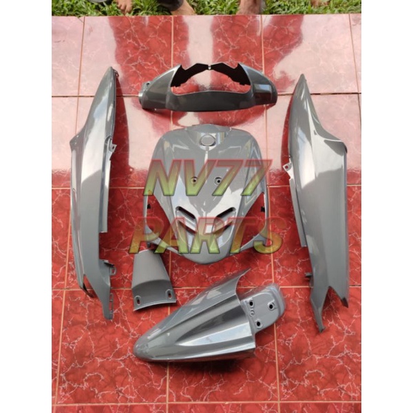 FULL BODY HALUS MIO SPORTY WARNA ABU ABU