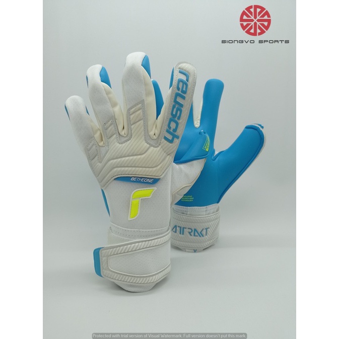 Sarung Tangan Kiper - Reusch Attrakt Aqua Original 52704391111