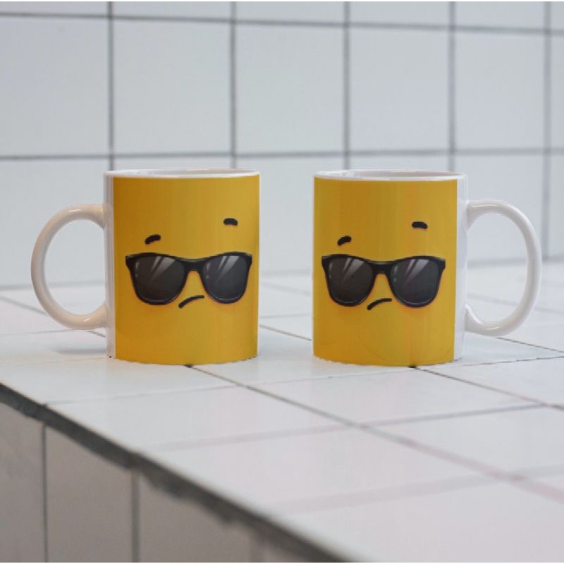 Mug Emoticon Cool
