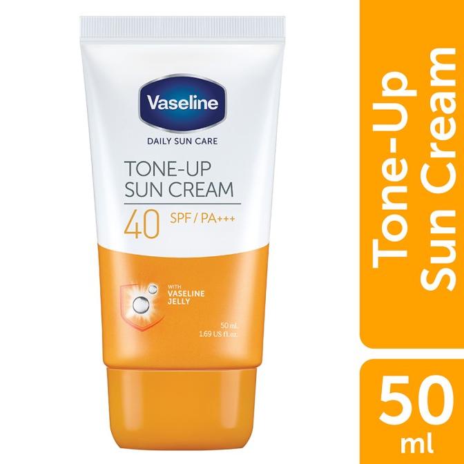 (BISA COD) Vaseline Tone Up Sun Cream 50ml