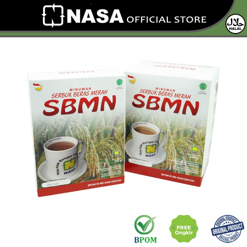 

Serbuk Beras Merah Natural atau SBMN 250g