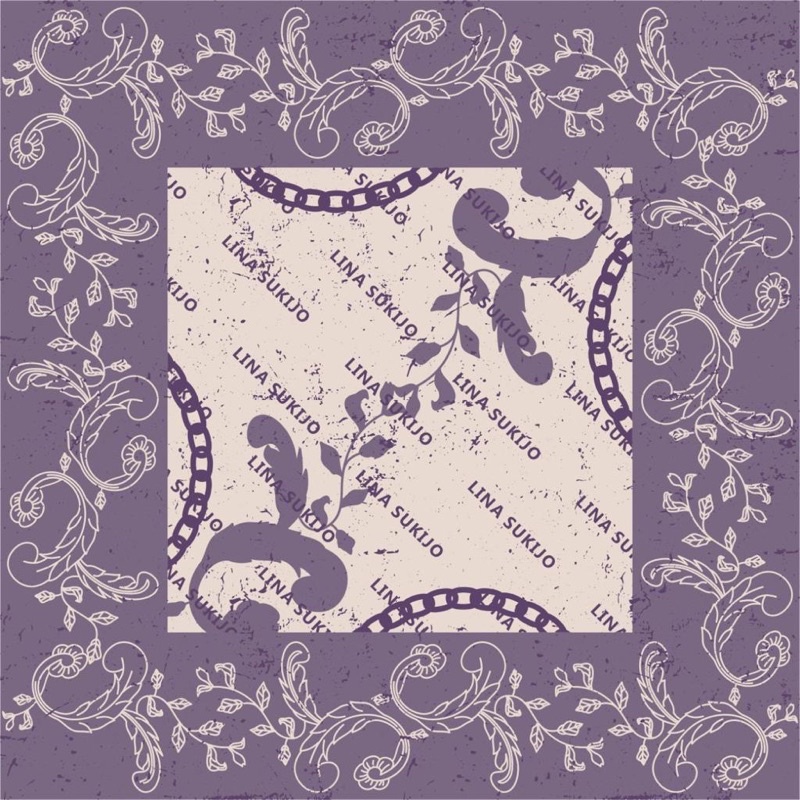 Hijab linasukijo ungu