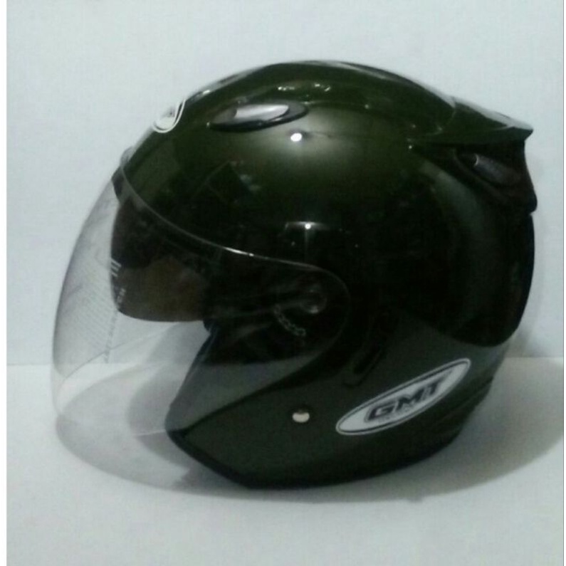 HELM HALF FACE GMT DOUBLE VISOR ORIGINAL HELM CENTRO HELM SNI HELEM HELM ORI BELM PRIA HELM WANITA DEWASA HELM.PROMO.HELM MURAH HELM COWOK HELM CEWEK