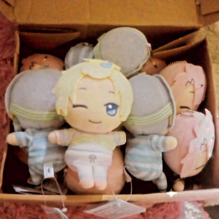 IDOLISH7 nuigurumi Izumi Mitsuki, Yuki, Rokuya Nagi osuwari photogenic life Re:vale plush