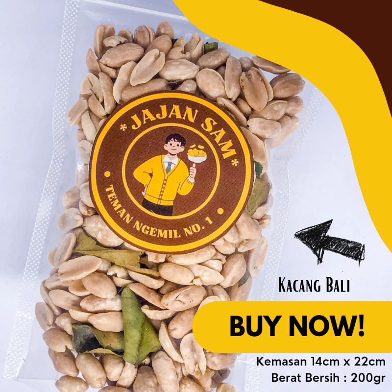 

KACANG BALI 200gr | JAJAN MURAH & ENAK | JAJAN SAM